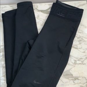 Black nike pro leggings (full length)